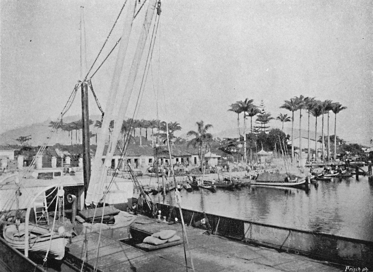 Santos Porto das Canoas, 1895 alkotó: Paulo Kowalsky