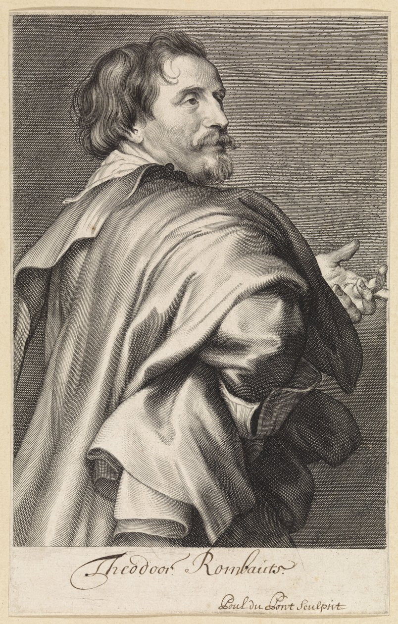 Theodoor Rombouts portréja alkotó: Paulus Pontius