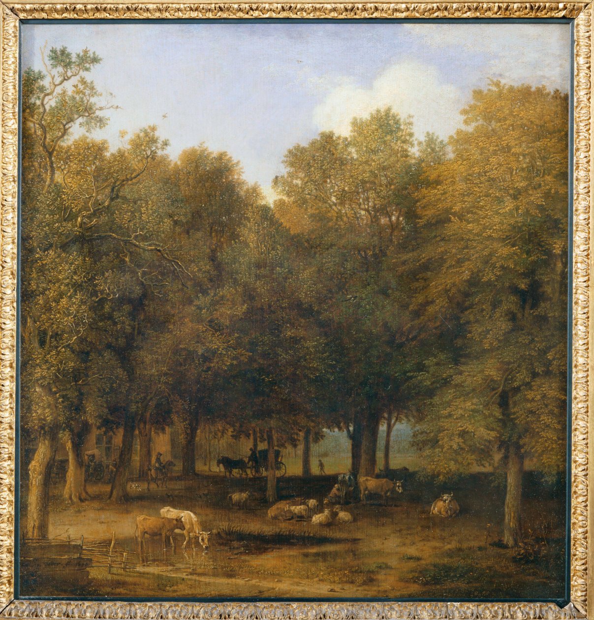 Le Bois de La Haye. 1650 ... alkotó: Paulus (attr.to) Potter