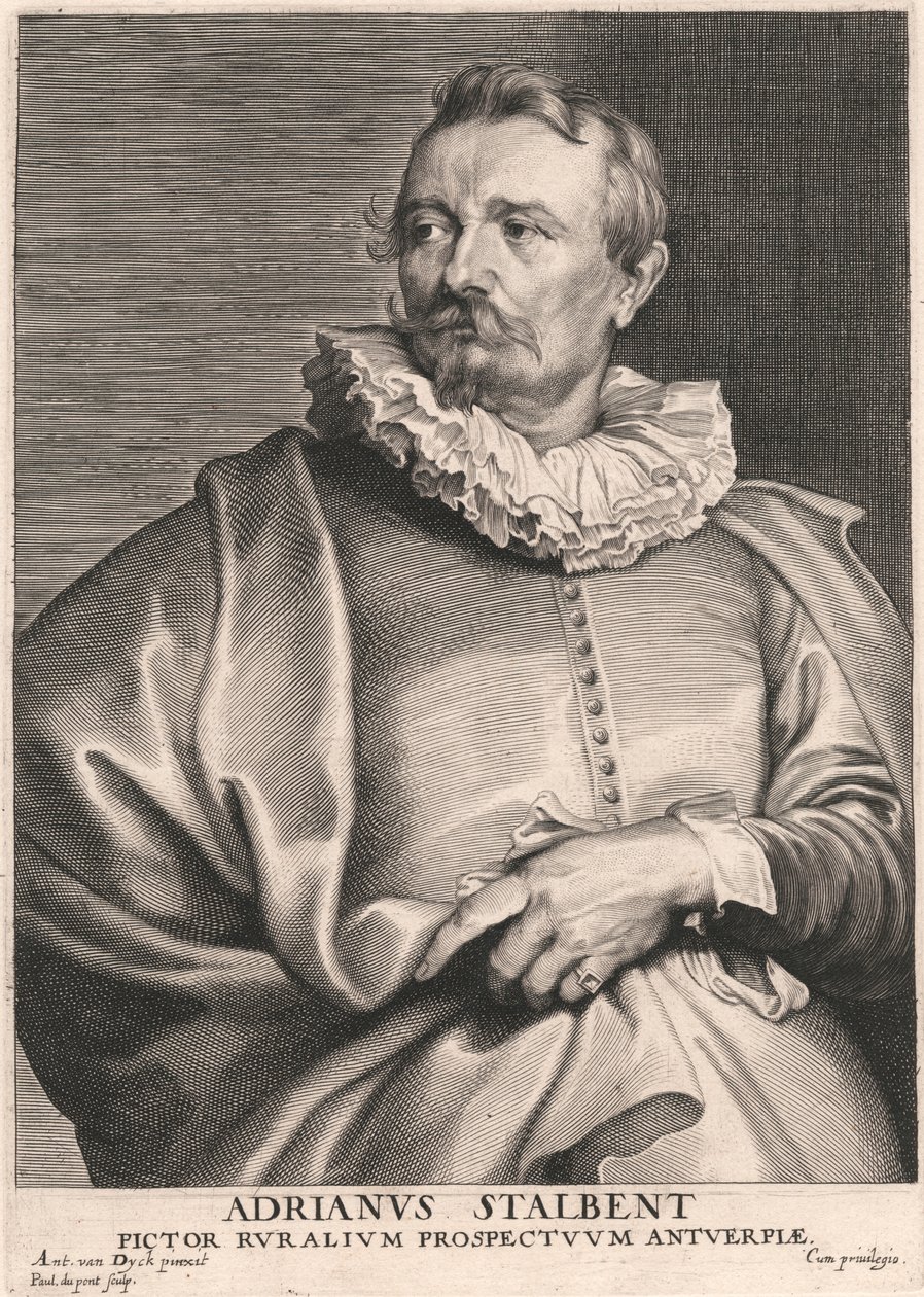 Adrianus Stalbent alkotó: Paulus Pontius