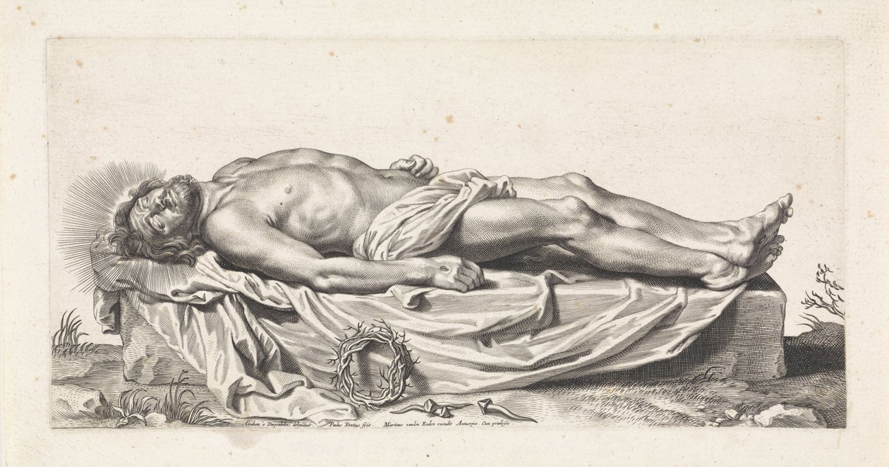 A halott Krisztus teste alkotó: Paulus Pontius