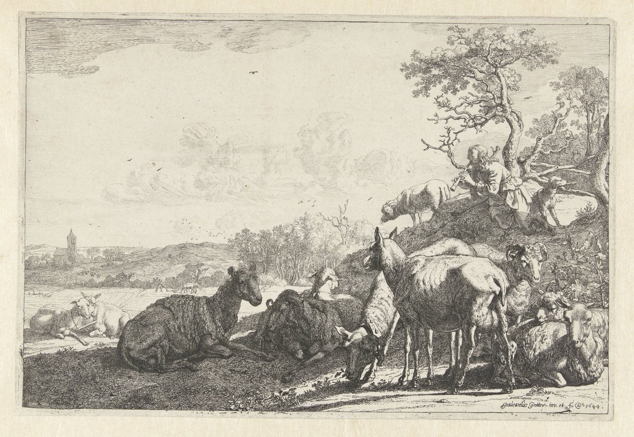 A juhász alkotó: Paulus Potter