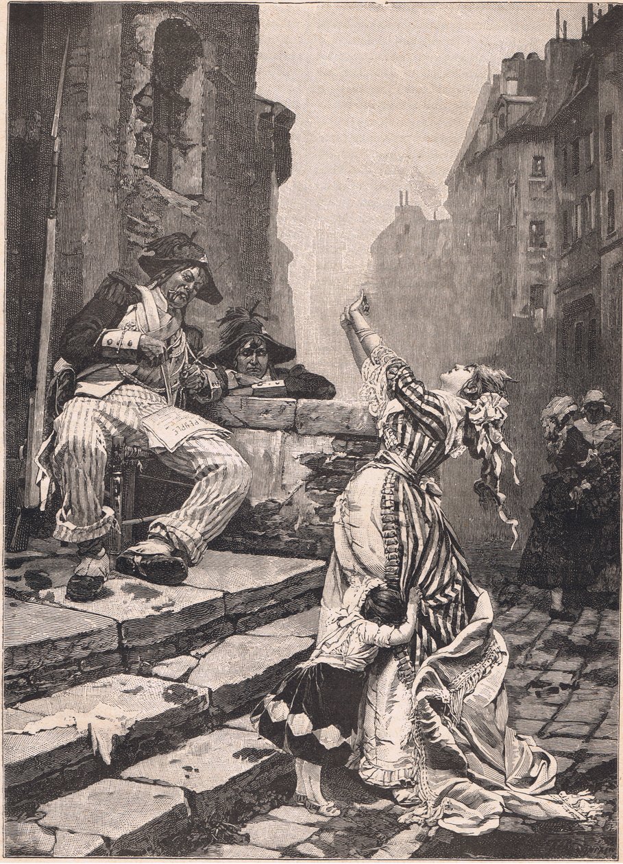 Párizs a rémuralom alatt: hiábavaló felhívás alkotó: Pavel Alexandrovich Svedomsky
