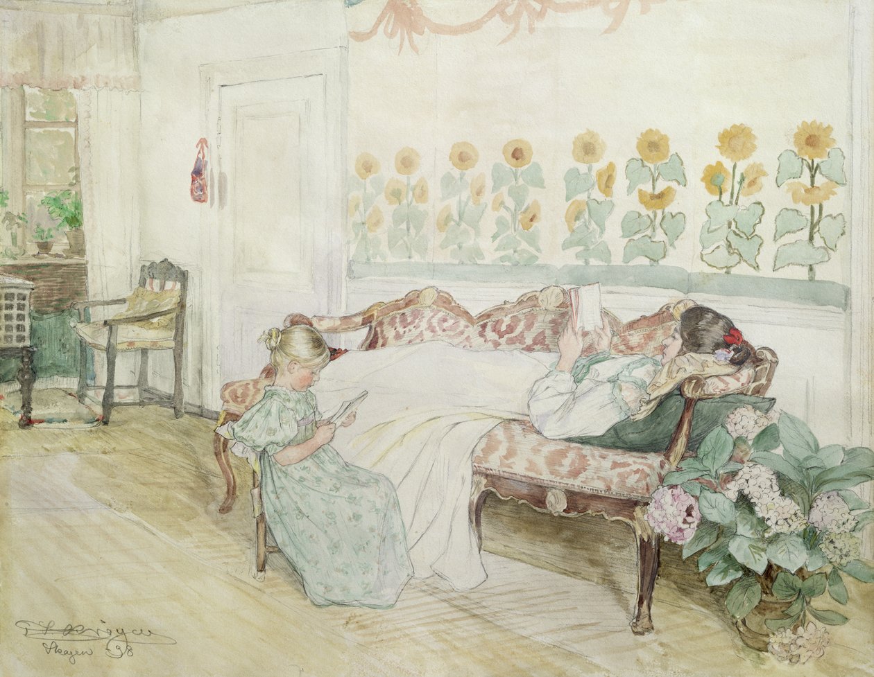 Belső, 1898 alkotó: Peder Severin Krøyer