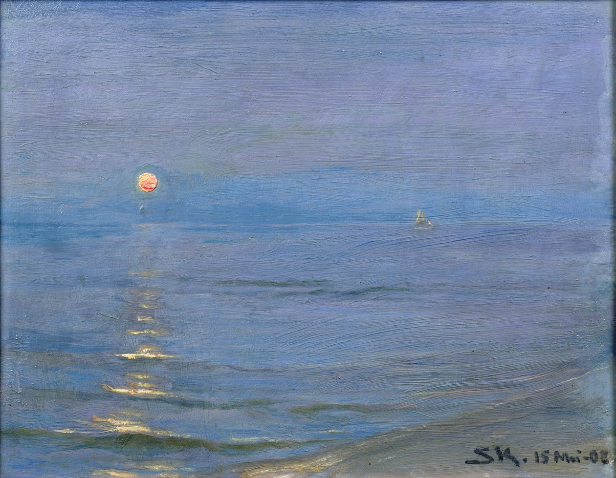 Nyári este, Skagen, 1908 alkotó: Peder Severin Krøyer