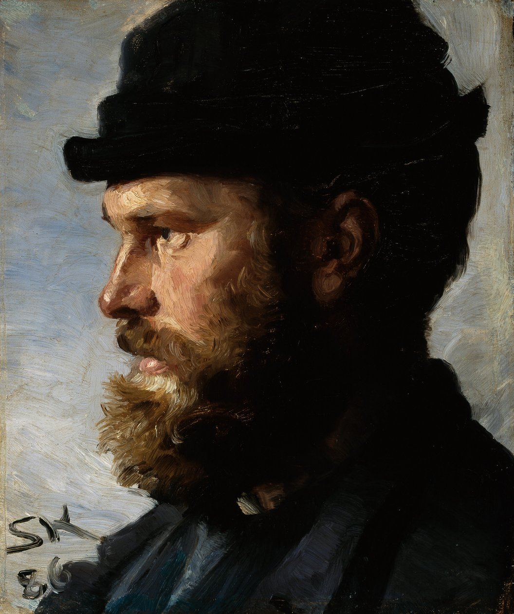 Michael Ancher alkotó: Peder Severin Krøyer