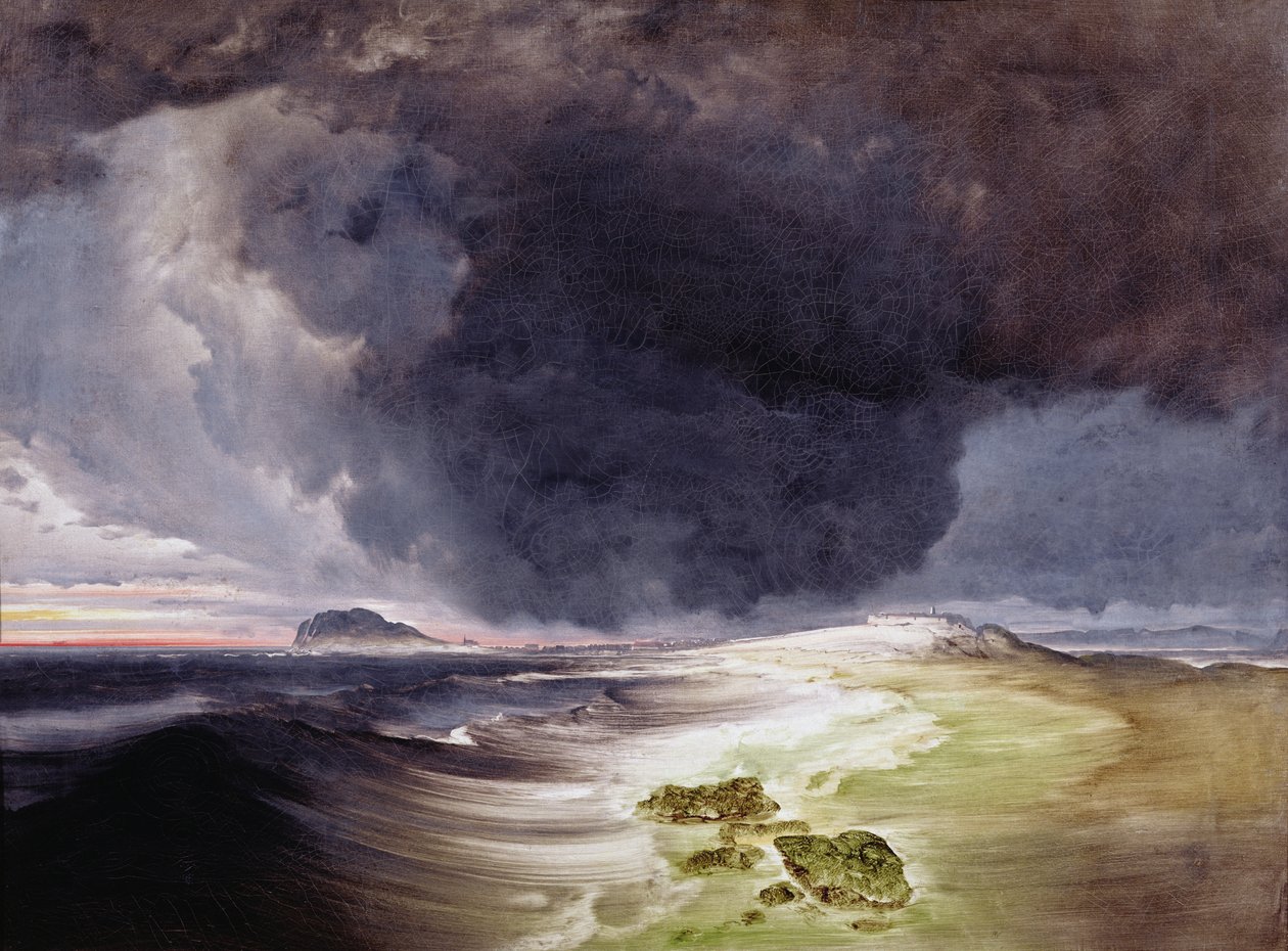 Vardohus erőd (olaj, vászon) alkotó: Peder Balke