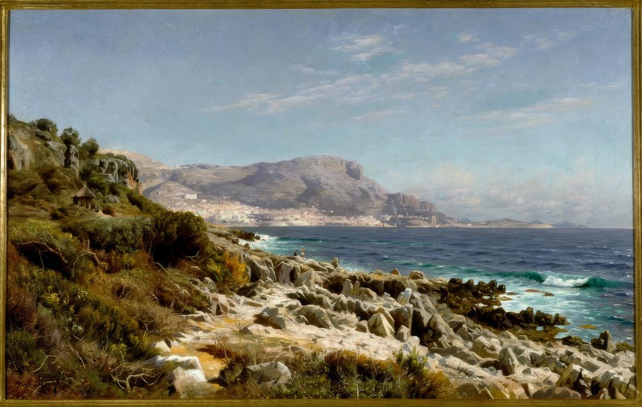 Part Monte Carlo közelében alkotó: Peder Monsted
