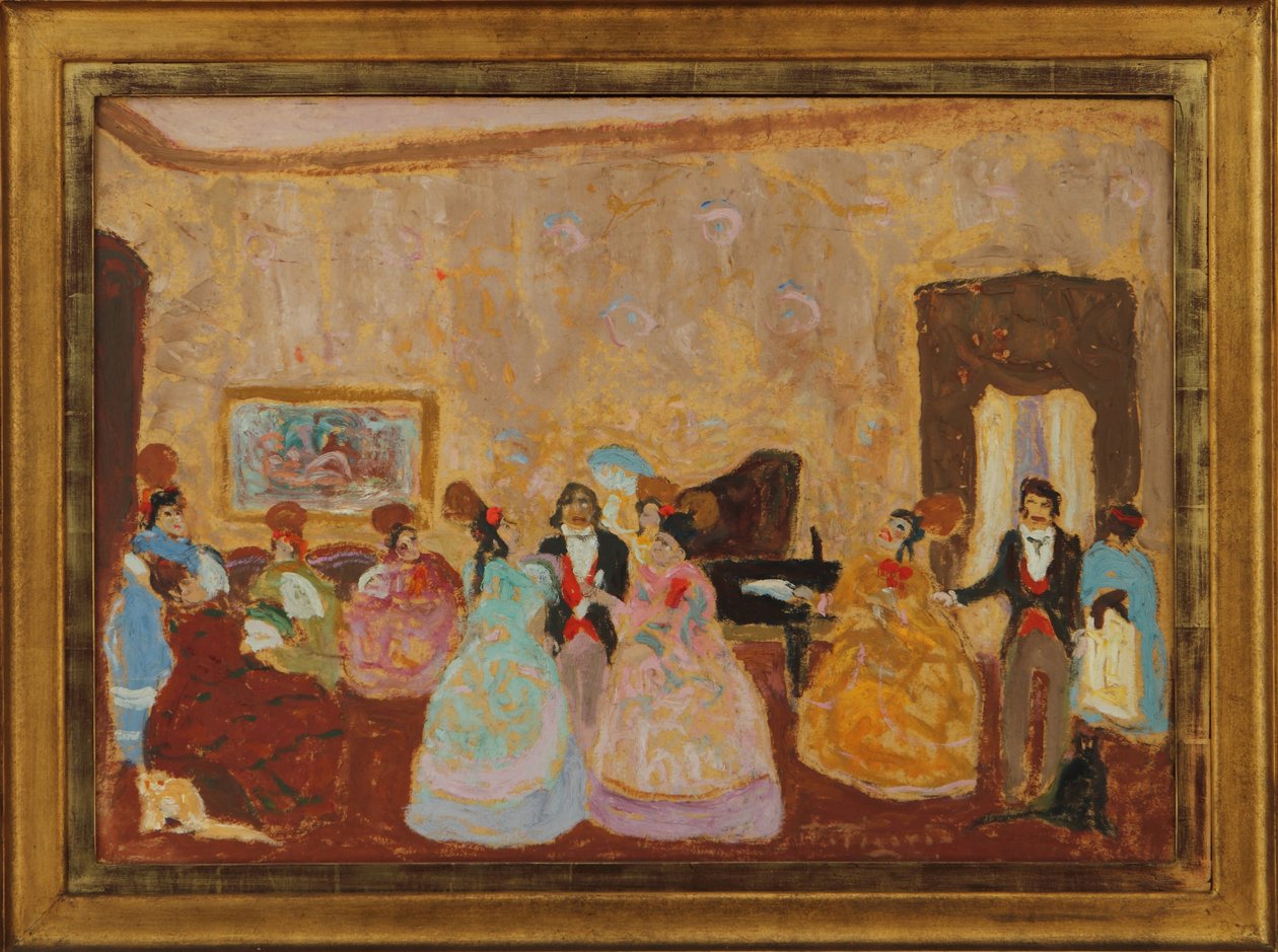 Összejövetel alkotó: Pedro Figari