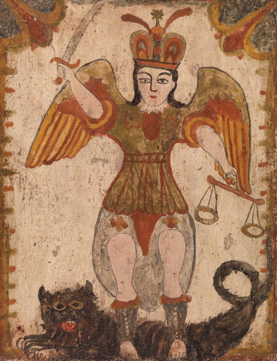 Szent Mihály arkangyal (San Miguel) alkotó: Pedro Antonio Frésquis