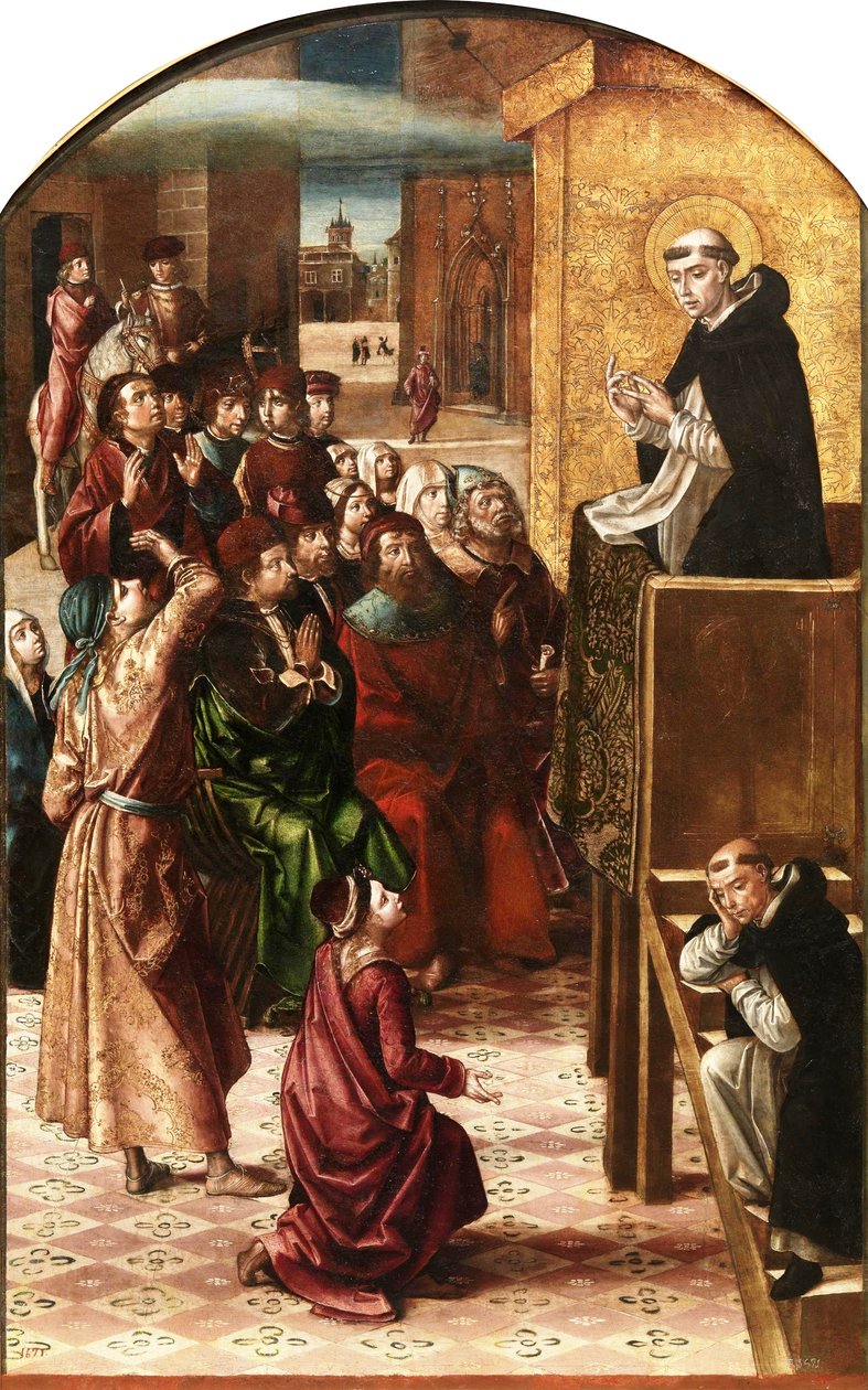 A felhő csodája, 1495 körül alkotó: Pedro Berruguete