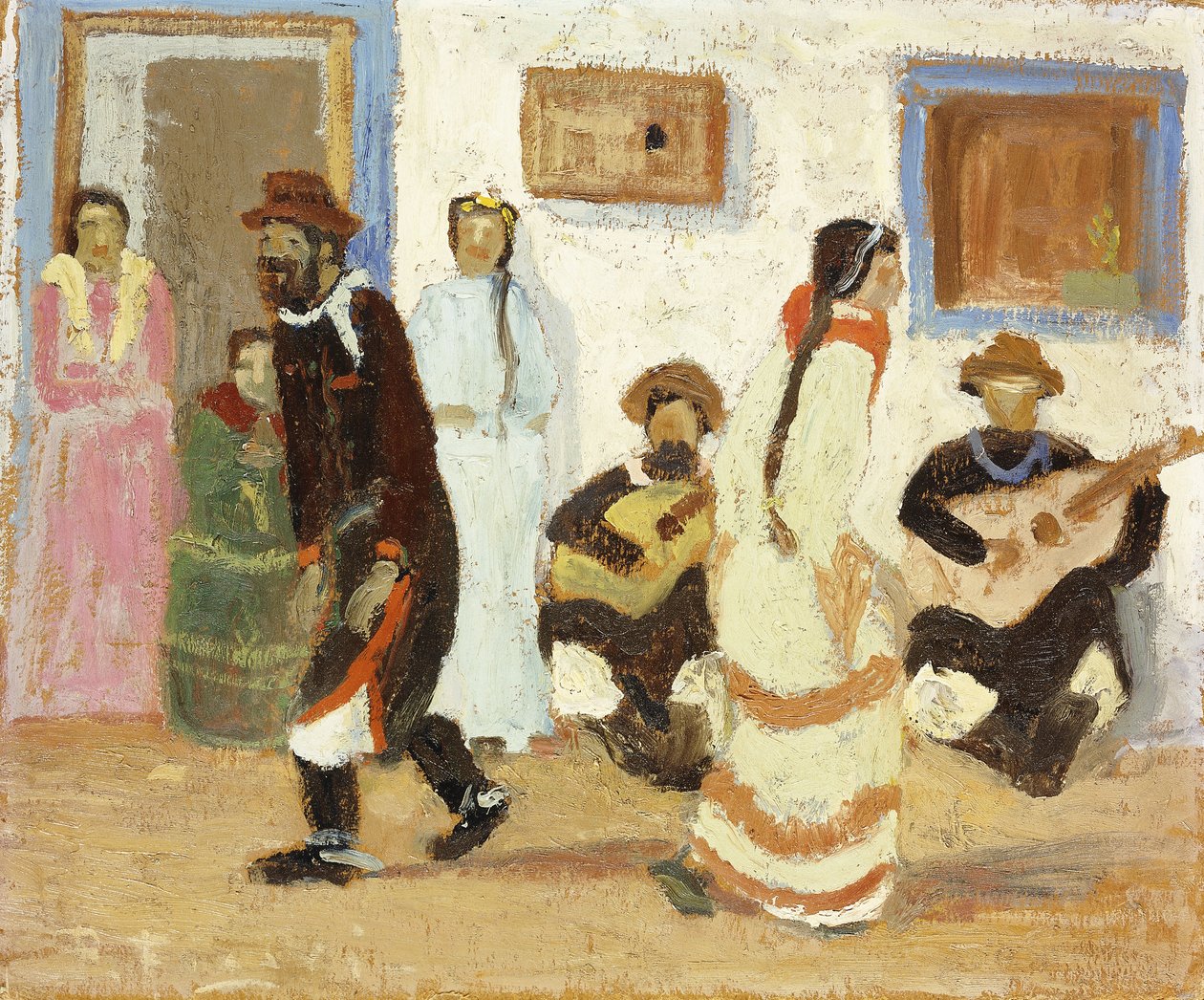 Kreol tánc; Kreol tánc alkotó: Pedro Figari