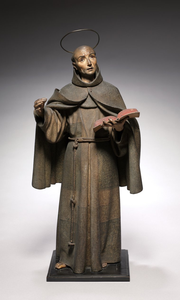 Alcántarai Szent Péter, 1663-1670 körül alkotó: Pedro de Mena