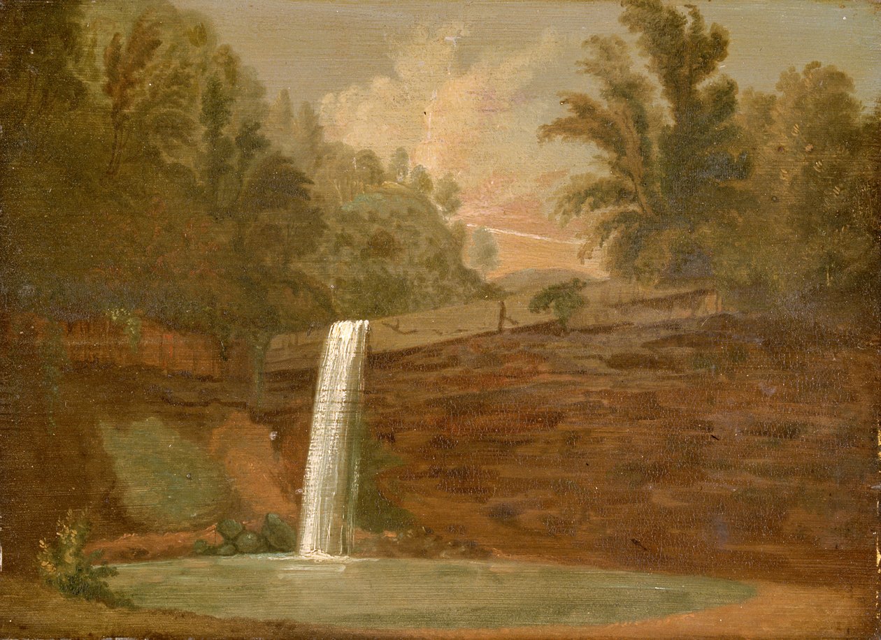 Gwladys Scud, Vale of Neath, 1819. alkotó: Penry Williams