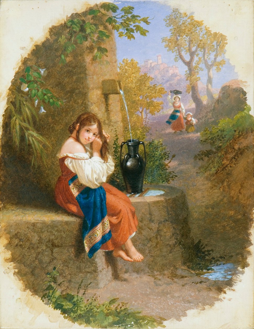 "Tivoli", 1874 alkotó: Penry Williams