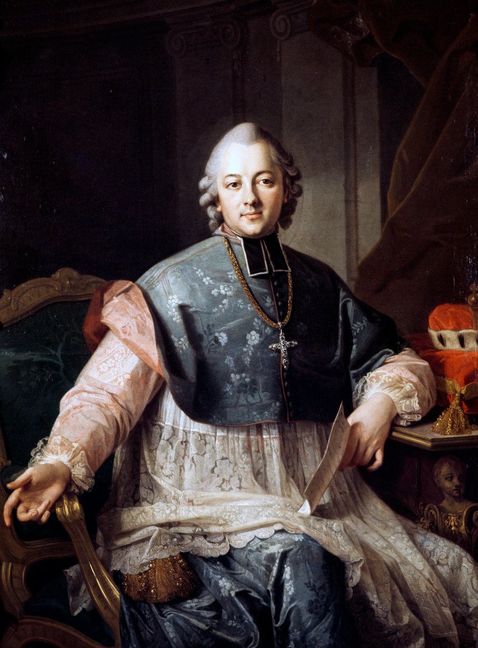 Ignacy Krasicki portréja (Dubiecko alkotó: Per Krafft
