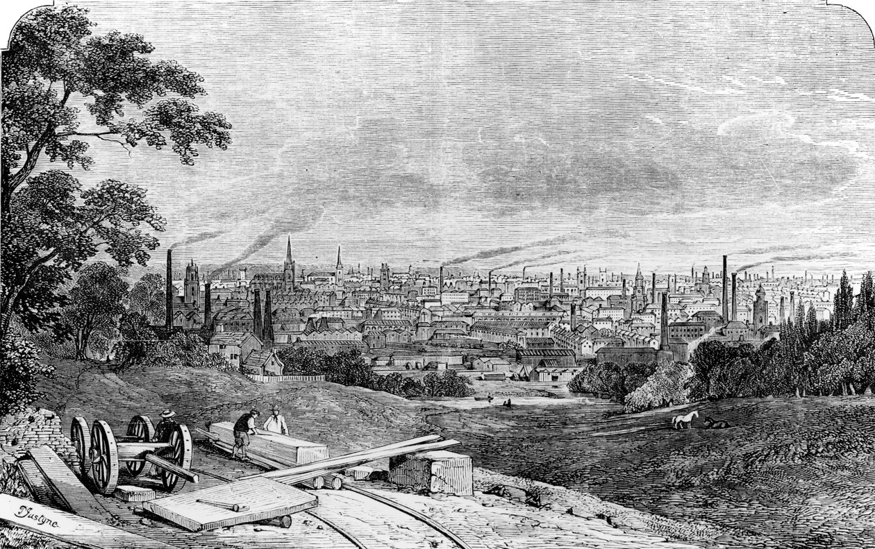Manchester, 1840 alkotó: Percy William Justyne