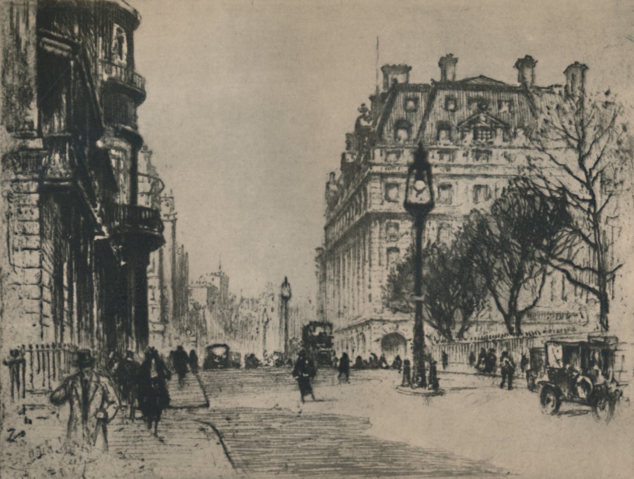 Piccadilly, 1927. alkotó: Percy Robertson