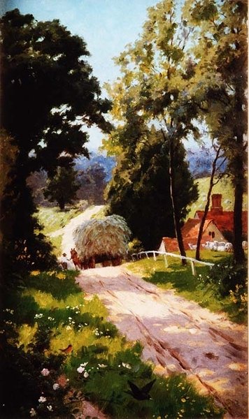 A szénakocsi alkotó: Percy Tarrant