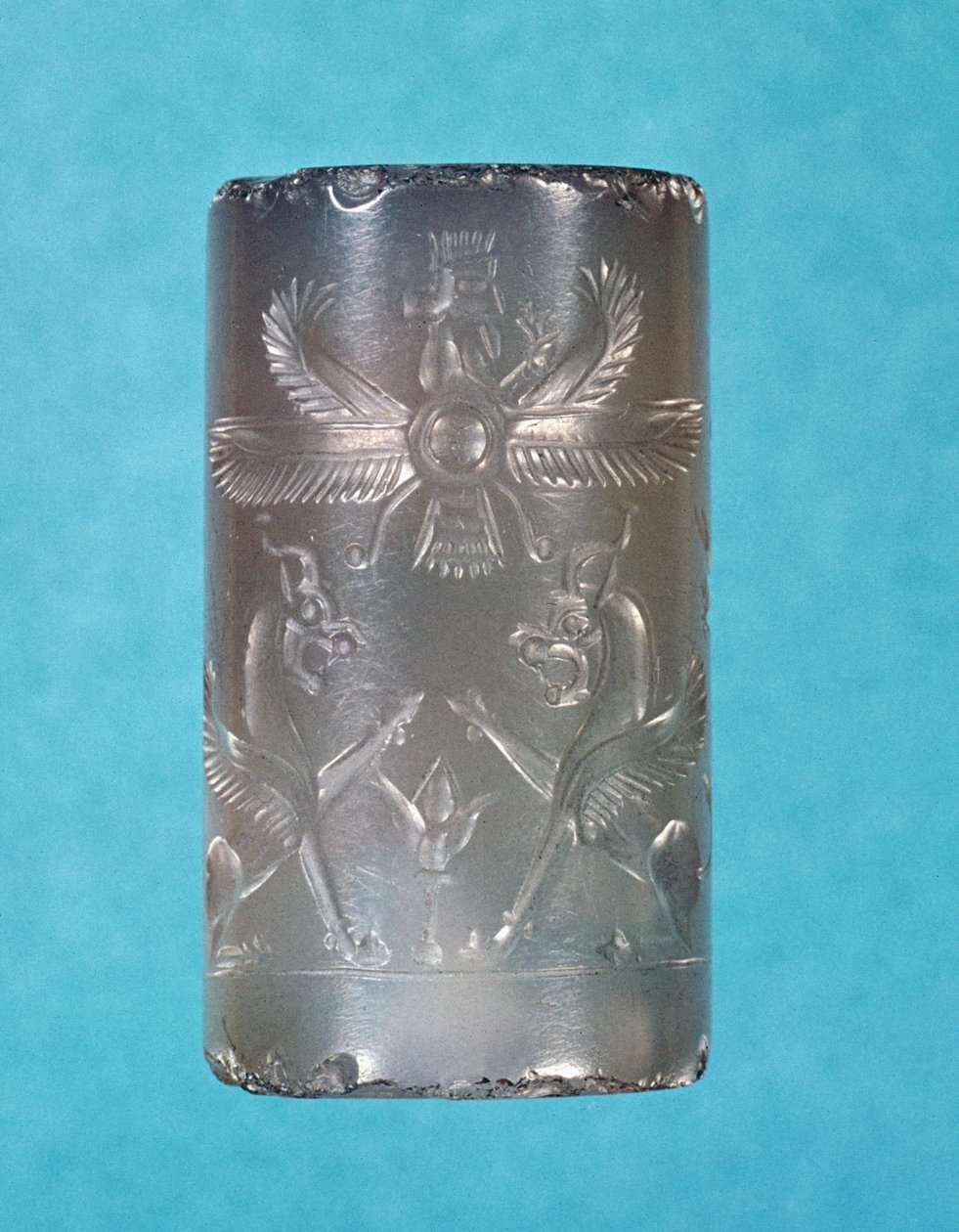 Achaemenid hengerpecsét, Perzsa dinasztia, Kr. e. 7. század alkotó: Persian School