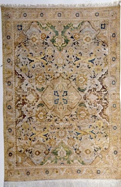 Szőnyeg Kashanból vagy Iszfahánból (selyem) alkotó: Persian School