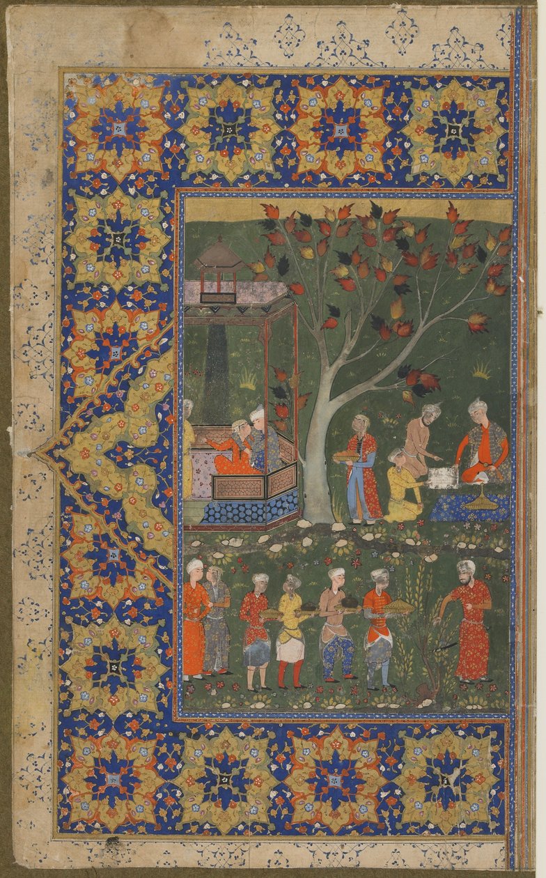Buli a kertben alkotó: Persian School
