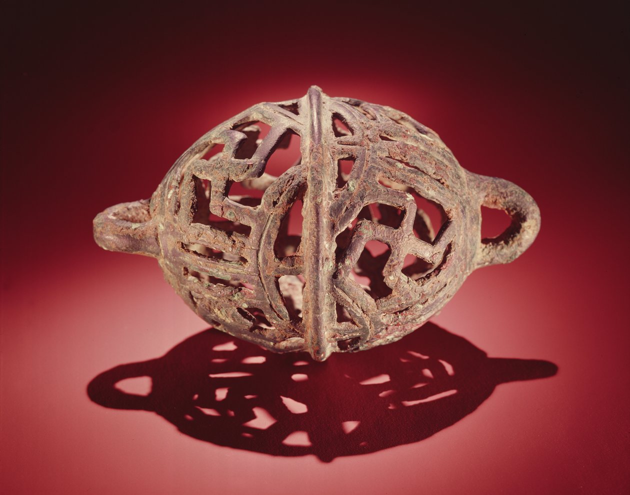 Szekérharang, Luristánból, Irán (bronz) alkotó: Persian School