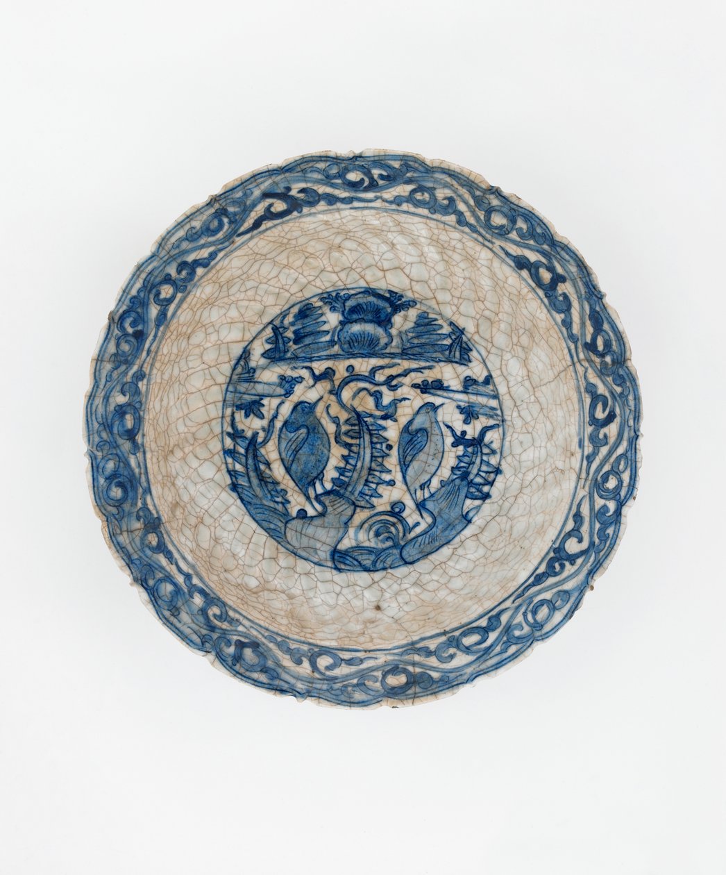 Tányér, Irán, Szafavida időszak (kerámia) alkotó: Persian School