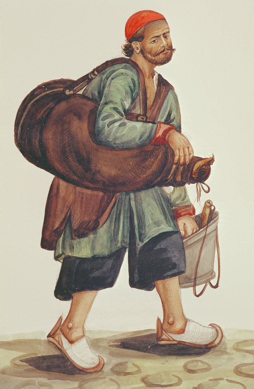 A szénember (wc papíron) alkotó: Persian School