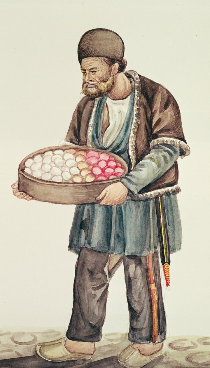 A tojásárus (wc papíron) alkotó: Persian School