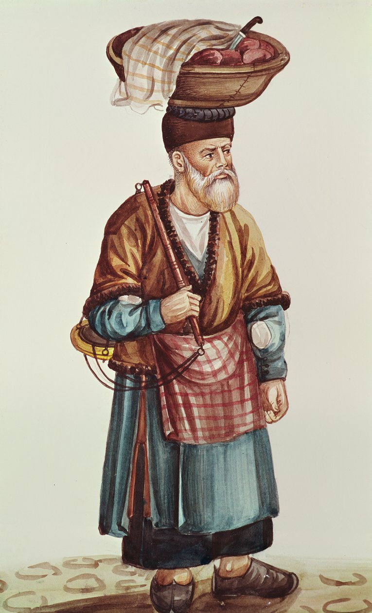 Az utcai árus (wc papíron) alkotó: Persian School