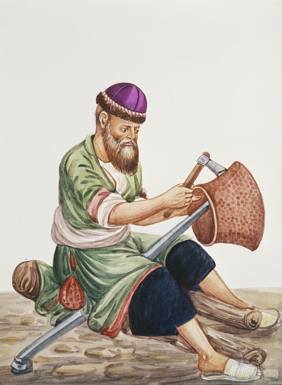 A bádogos (wc papíron) alkotó: Persian School