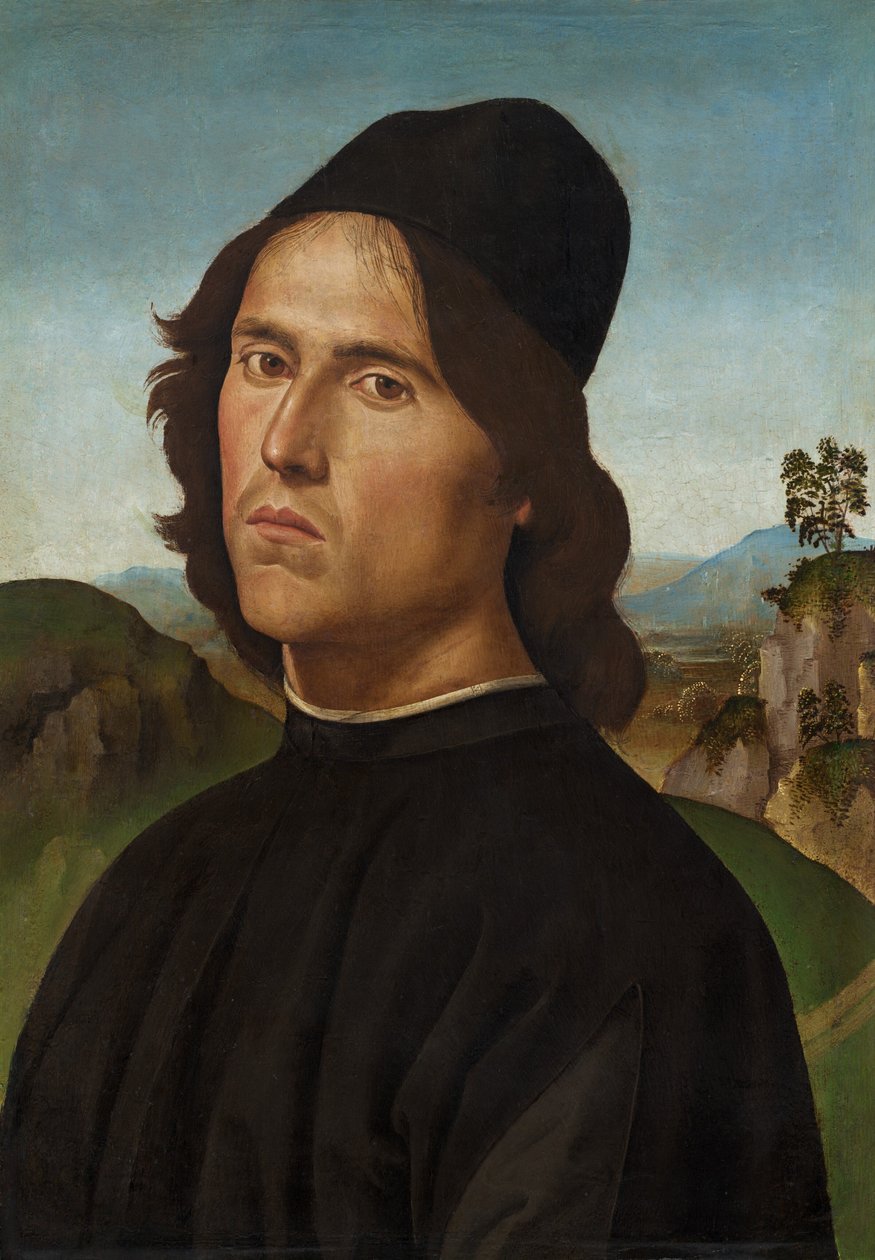 Lorenzo di Credi portréja, 1488. alkotó: Perugino