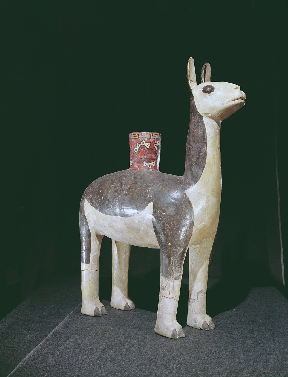 Láma edény, Nazca kultúra (cserép) alkotó: Peruvian School