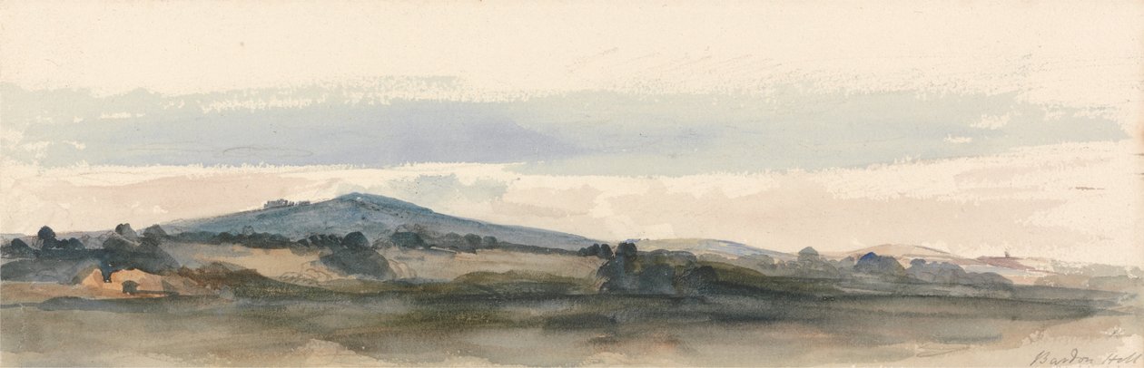 Bardon Hill, Charnwood -erdő, Leicestershire alkotó: Peter de Wint
