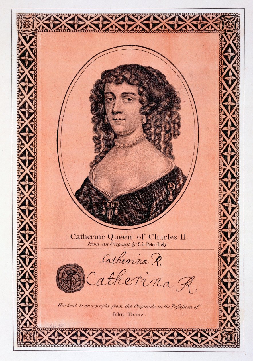 Braganzai Katalin, II. Károly királynője alkotó: Peter Lely