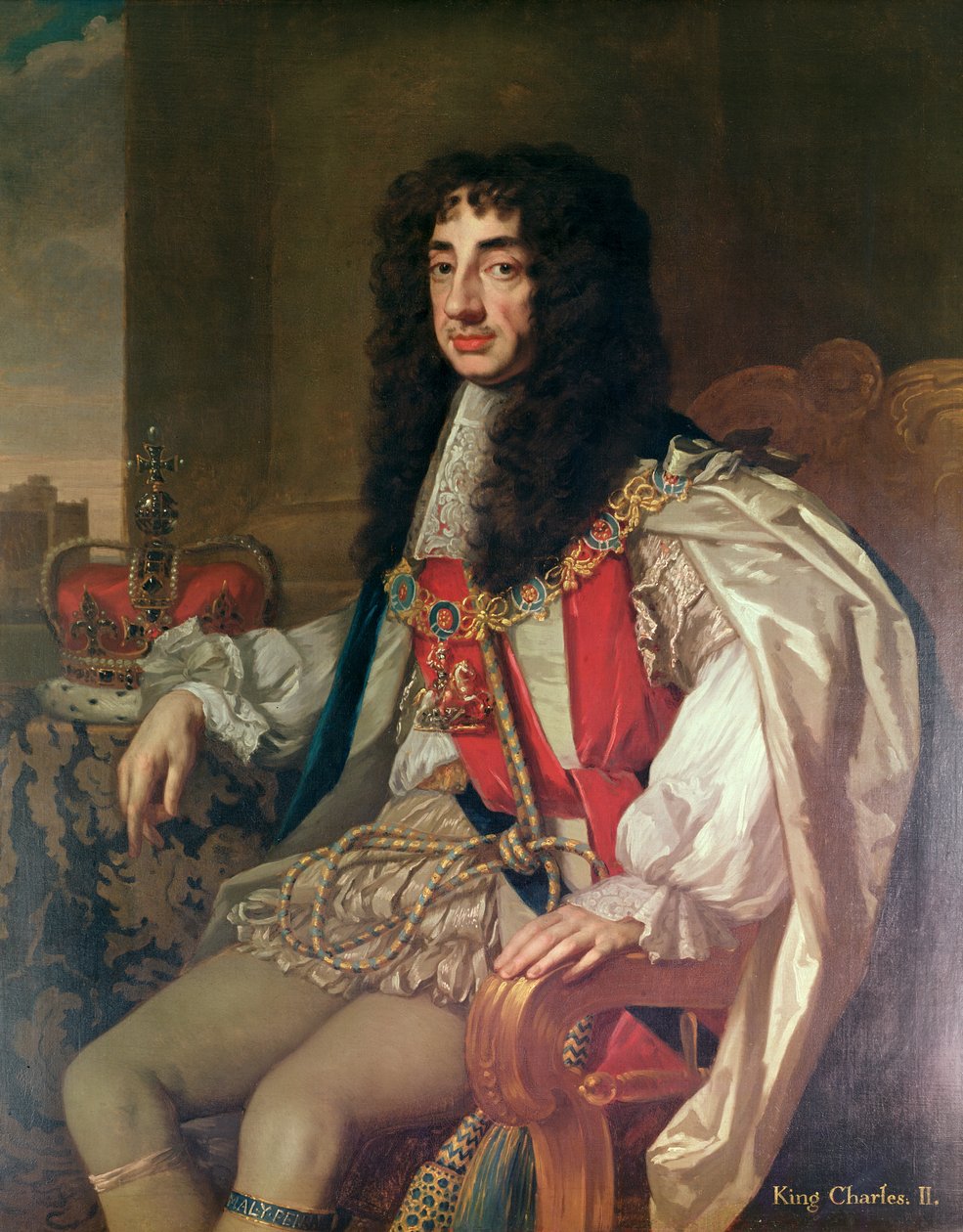 Károly portréja II alkotó: Peter Lely