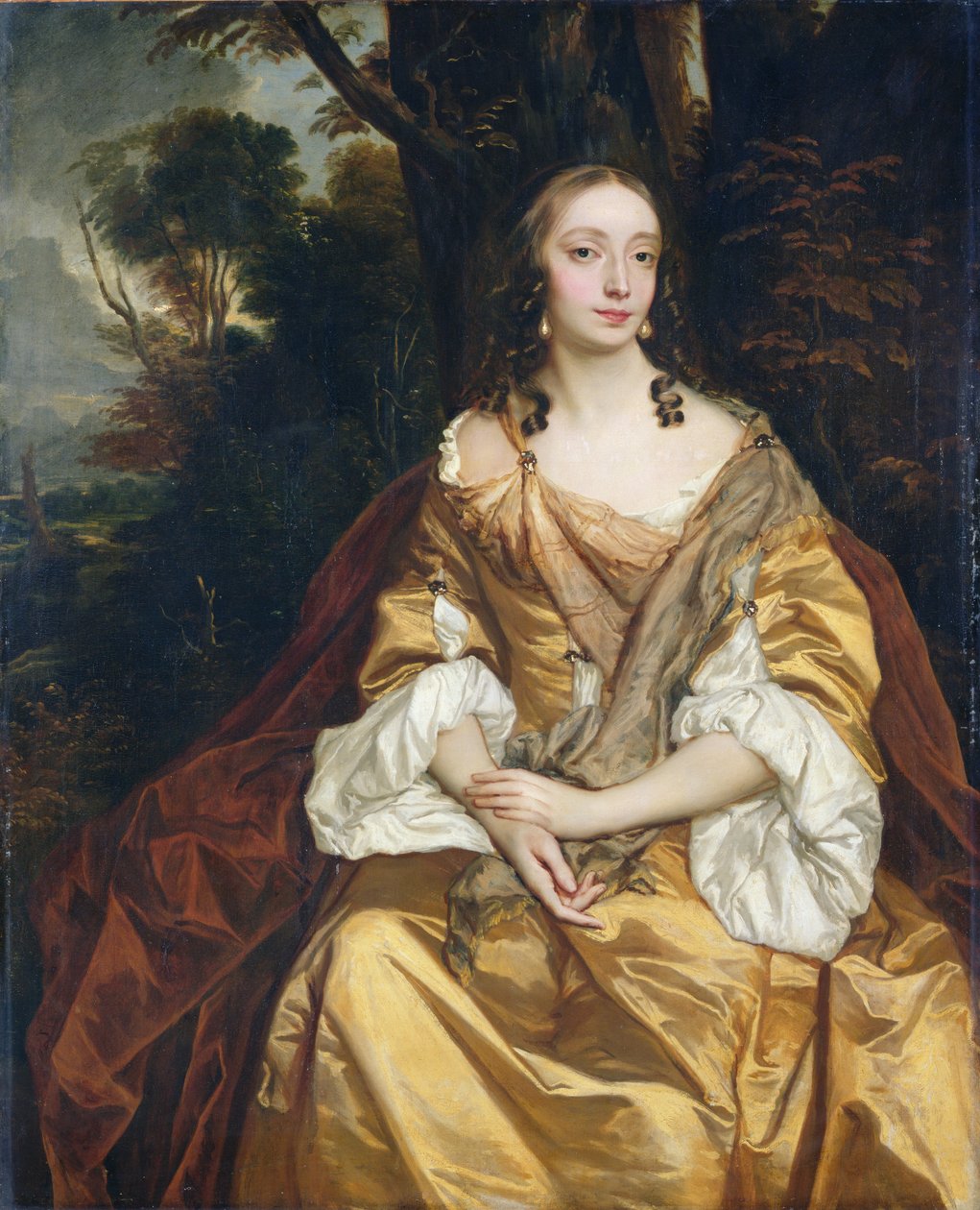 Egy hölgy portréja, valószínűleg Mary Parsons, később Mrs. Draper, 1665 körül alkotó: Peter Lely