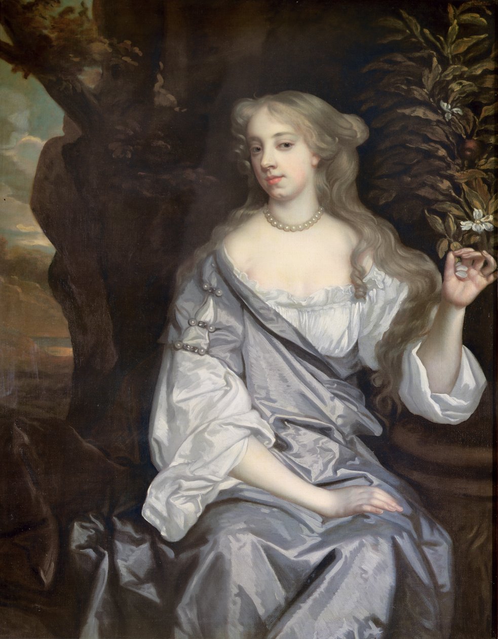 Egy hölgy portréja, állítólag Nell Gwynne (1650-87) alkotó: Peter Lely