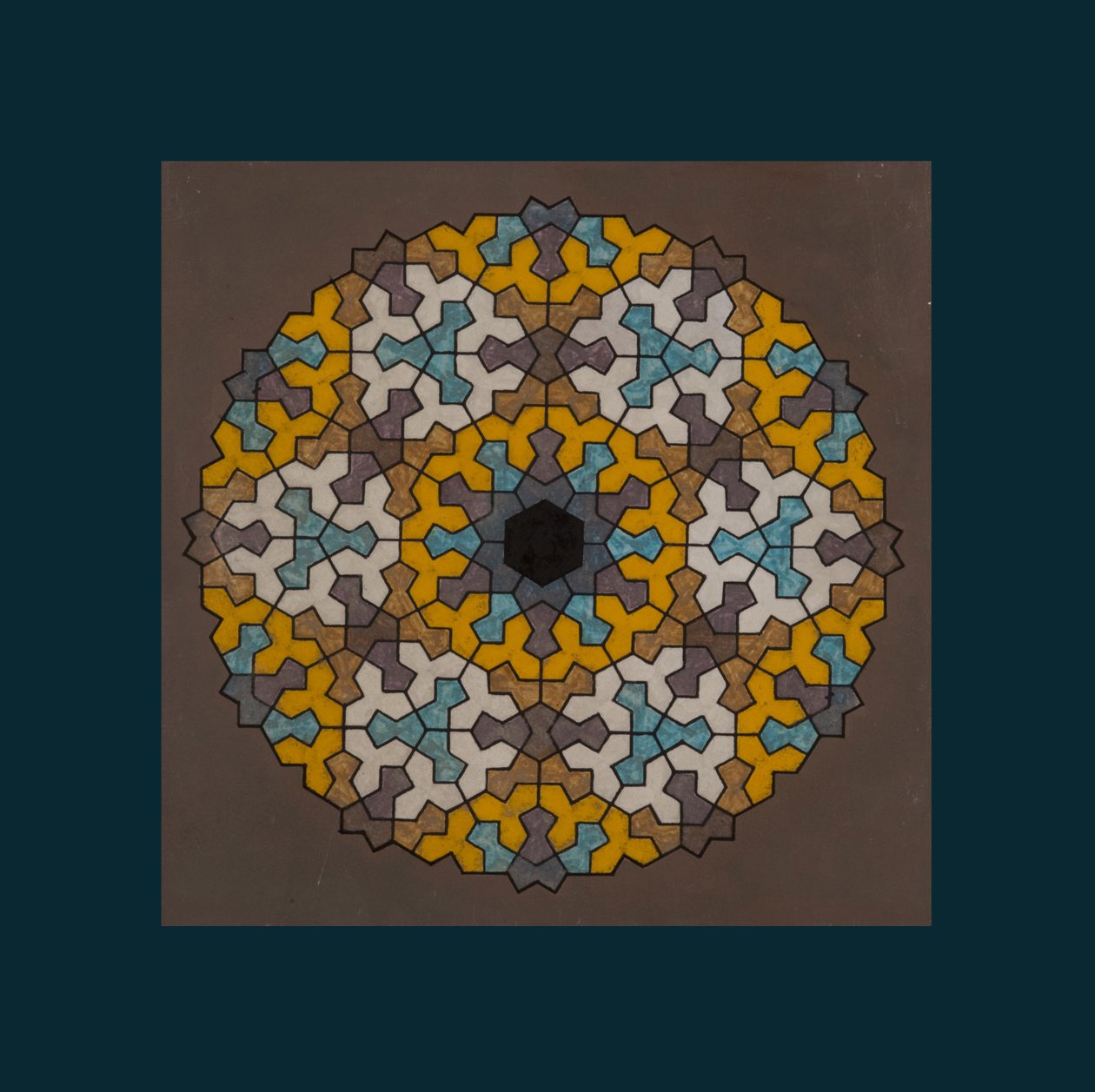 Super Symmetry, 2006 (akril a táblán) alkotó: Peter McClure