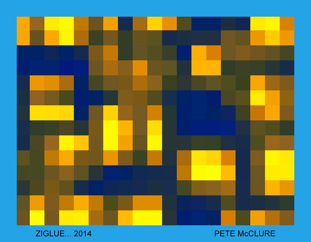 ZIGLU, 2013, (digitális kép) alkotó: Peter McClure