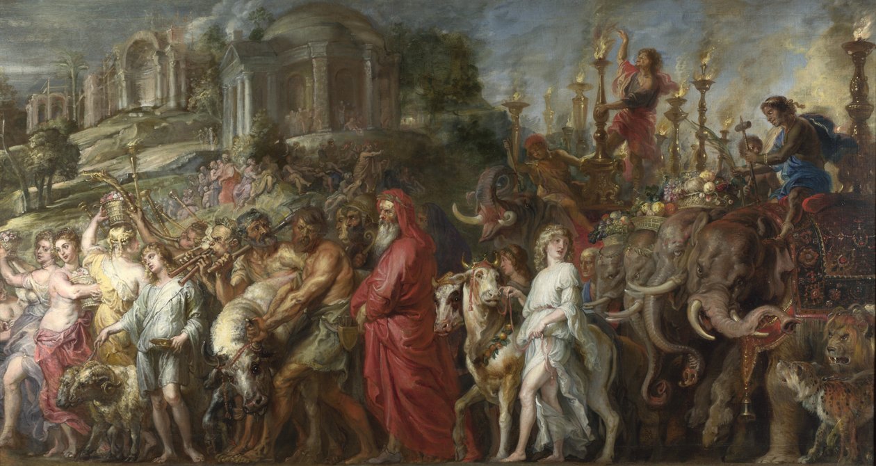 Római diadal, 1630 körül (olaj, vászon, fára fektetve) alkotó: Peter Paul Rubens