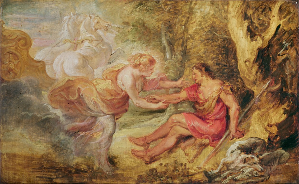 Aurora elrabolja Cephalust, 1636 (olaj a tölgyre) alkotó: Peter Paul Rubens