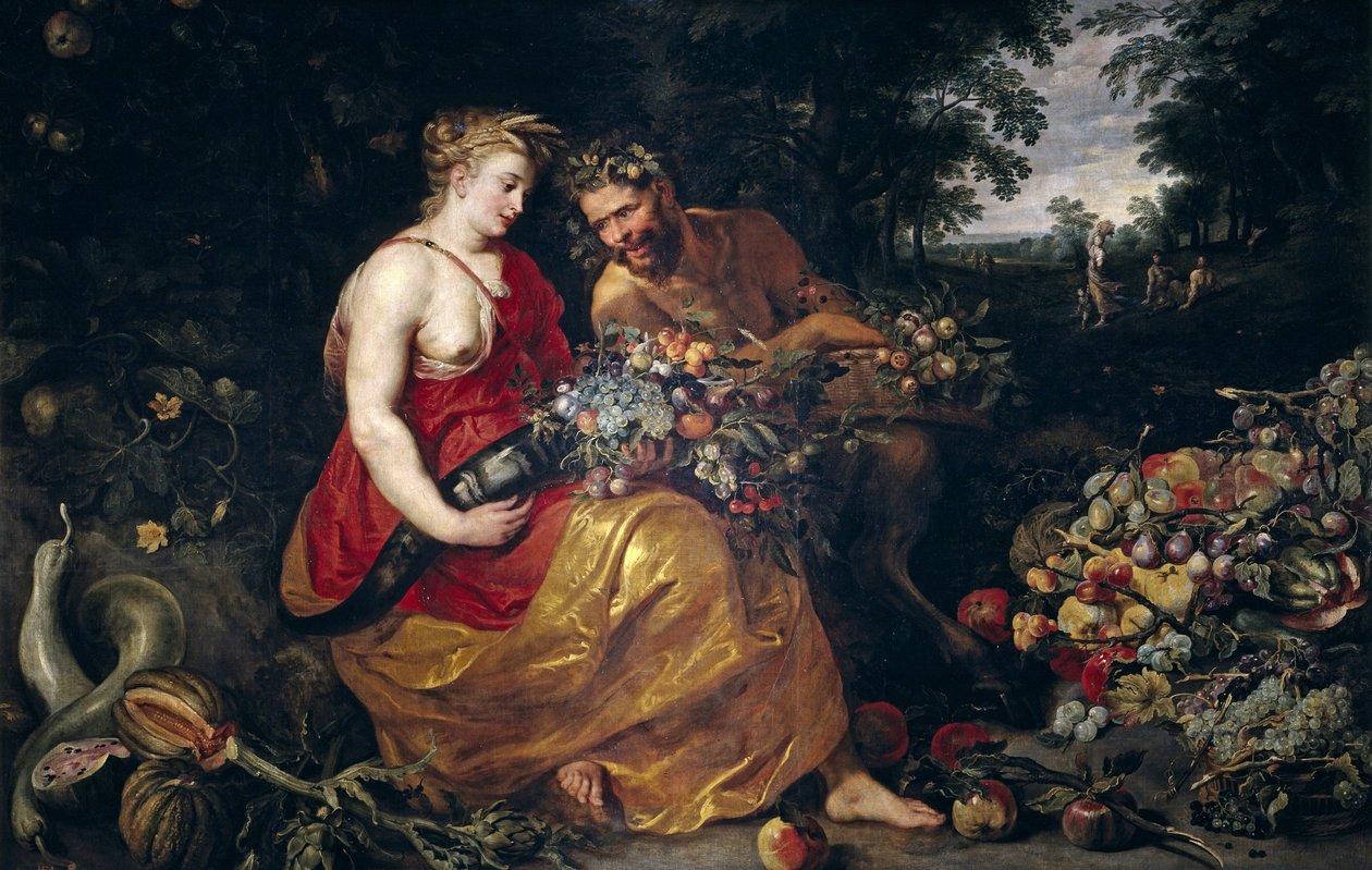 Ceres és Pan alkotó: Peter Paul Rubens