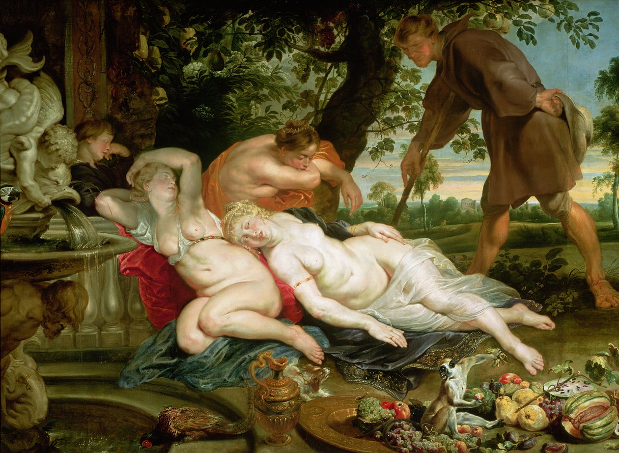 Kimón és Iphigeneia, 1617 alkotó: Peter Paul Rubens