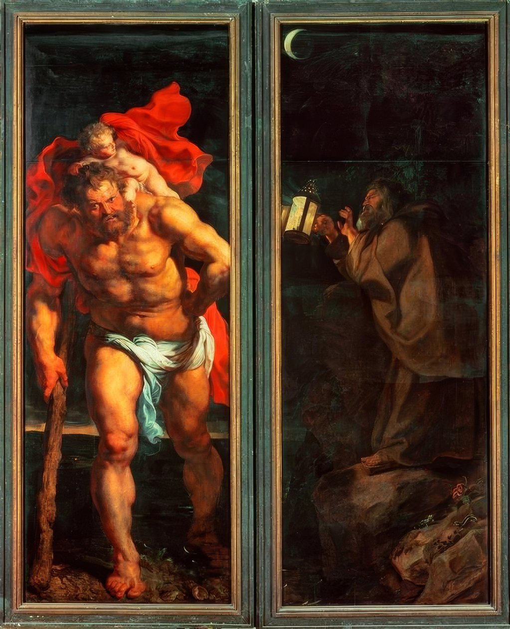 Szent Kristóf alkotó: Peter Paul Rubens