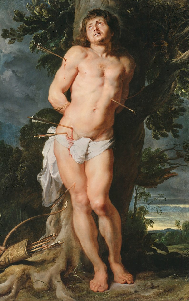 Szent Sebastian alkotó: Peter Paul Rubens
