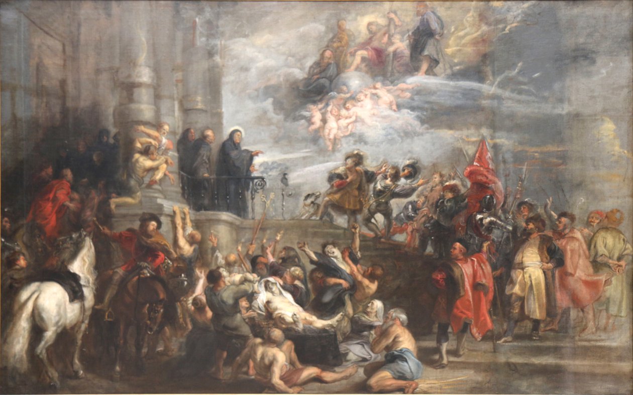 Szent Benedek csodái alkotó: Peter Paul Rubens