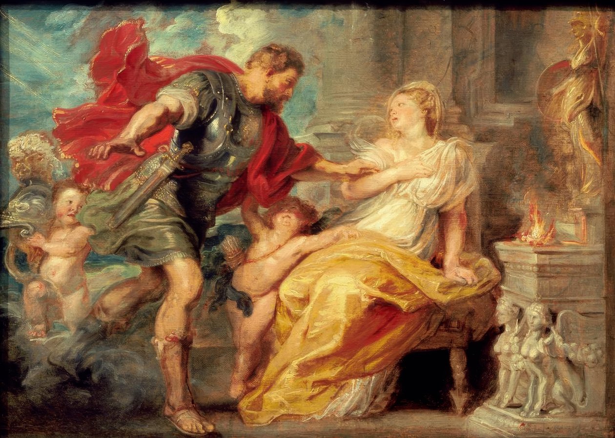 Mars és Rhea Silvia alkotó: Peter Paul Rubens