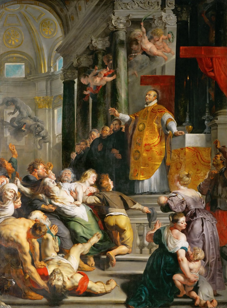 Szent Ignác csodája alkotó: Peter Paul Rubens